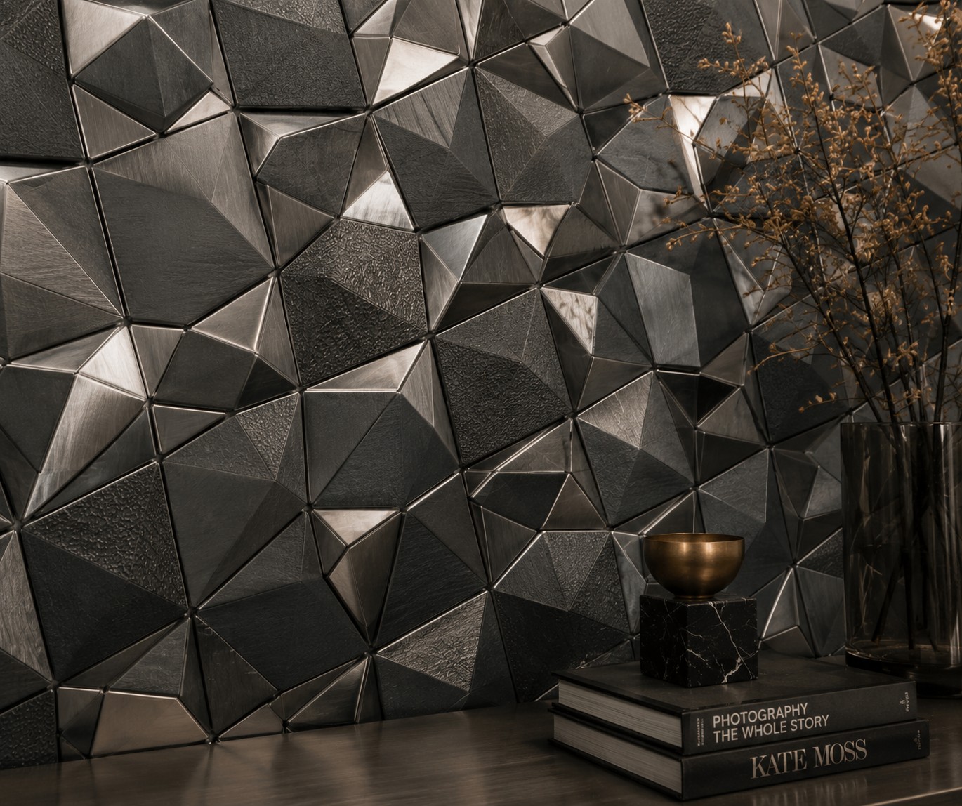 Contemporary Surface Metal Mosaic collection