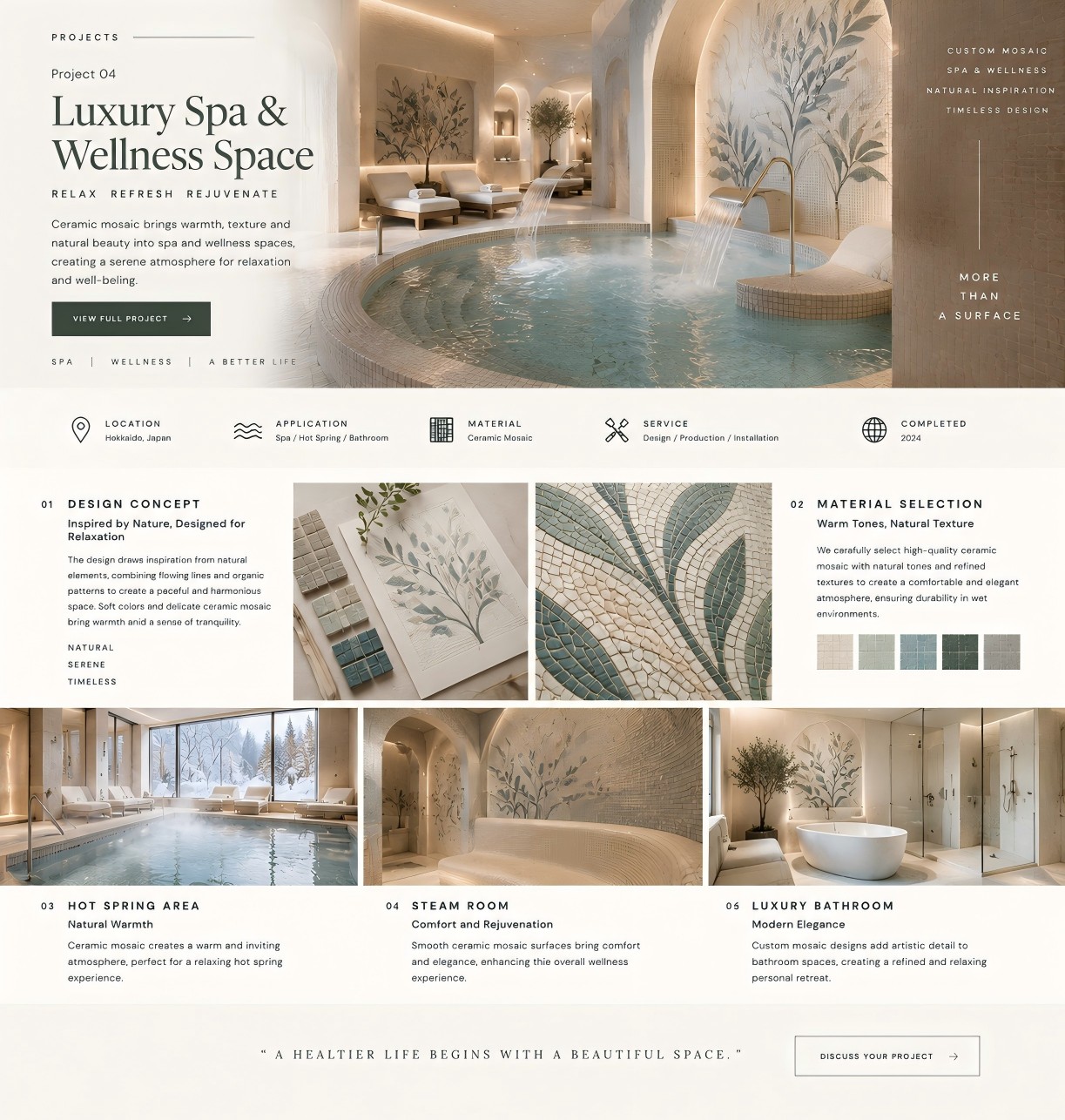 Wellness and Spa application